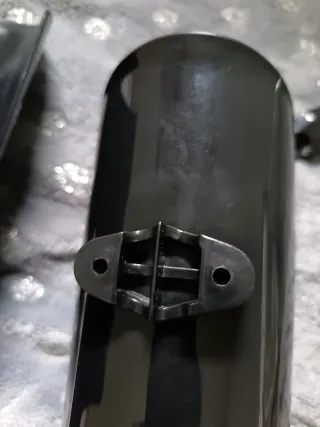 Cubre Horquillas Moto Negro Nuevos