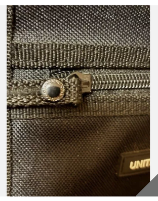 Borsa a tracolla uomo Benetton nera