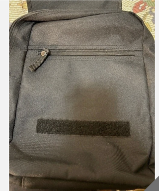 Borsa a tracolla uomo Benetton nera