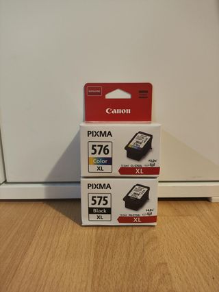 Pack Canon Original – 575XL Negro + 576XL Color