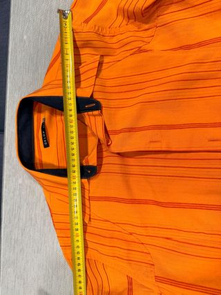 Camisa de hombre CELOP naranja talla L