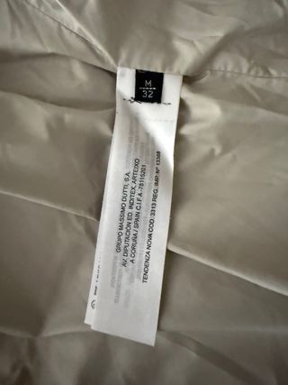 Chaleco Massimo Dutti Beige