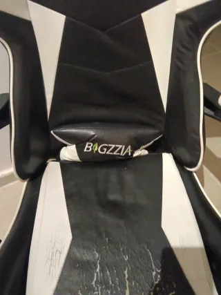 Silla Gaming BAGZZIA Negra y Blanca