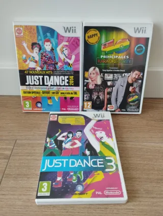 Pack Juegos karaoke originales para Wii