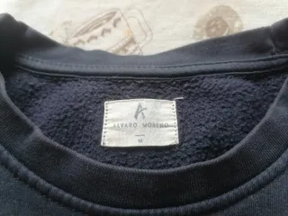 Lote 2 sudaderas hombre beige y azul marino