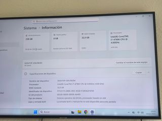 PC Gaming GTX 1080 I7 4790K 32GB RAM