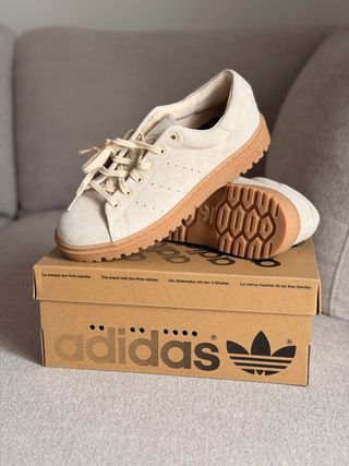 Adidas Stan Smith Talla 42 Beige/Marrón
