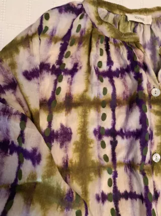 Blusa 2uves estampada talla única