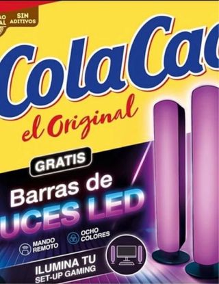 Luces LED ColaCao el Original