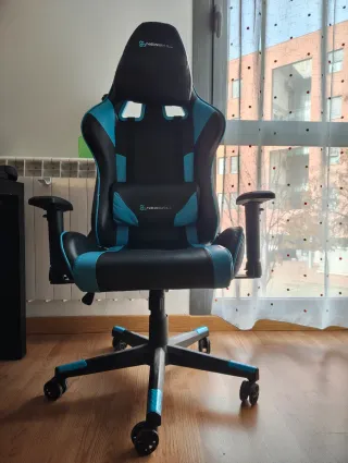 Silla Gaming Newskill Negra y Azul