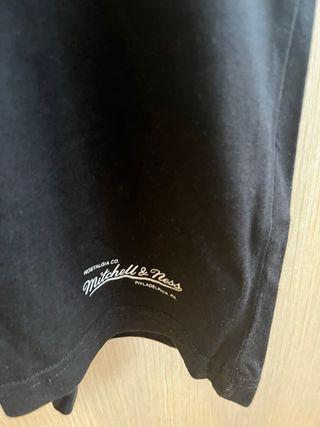 Camiseta Chicago Bulls Mitchell & Ness Negra