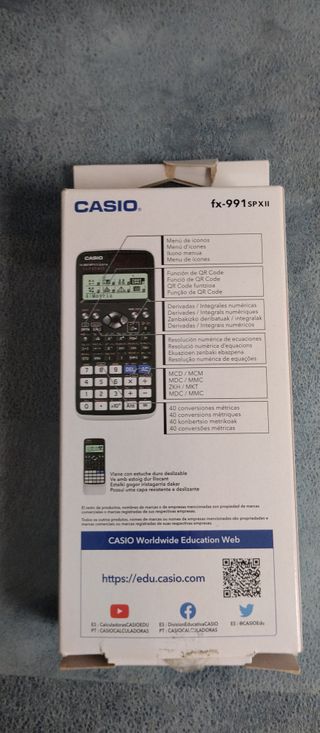 Calculadora Casio fx-991 SP X II Iberia