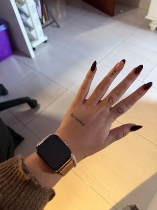 Reloj Inteligente Mujer Oro Rosa