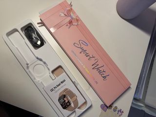 Reloj Inteligente Mujer Oro Rosa