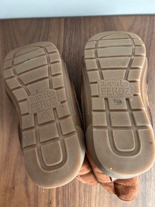 Botas Zapato Feroz Mujer Talla 38 Marrones