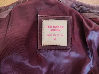 Cazadora Biker Ted Baker Morado