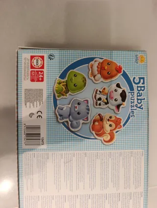 5 Puzzles Educativos de Animales para Bebés