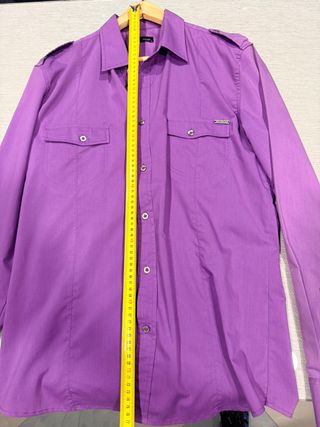 Camisa Morada Hombre
