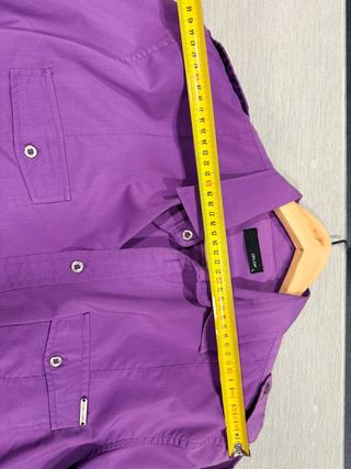 Camisa Morada Hombre