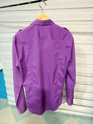 Camisa Morada Hombre