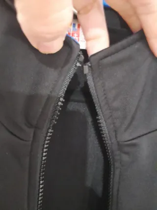 Chaqueta Adidas Negra y Azul