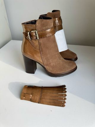 Stivaletti donna con frange