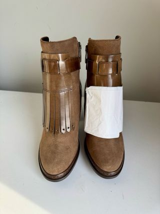 Stivaletti donna con frange