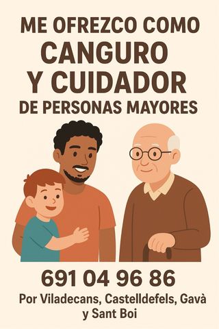 Canguro de niños y personas mayores