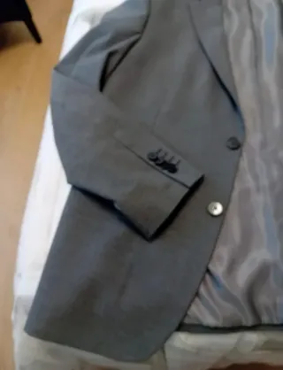 Traje hombre gris americana talla 52 pantalón 46