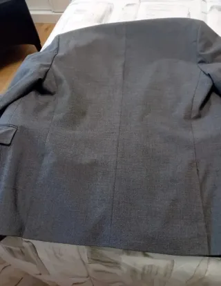 Traje hombre gris americana talla 52 pantalón 46