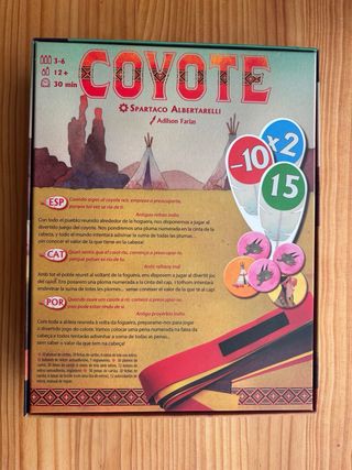 Juego de mesa Coyote