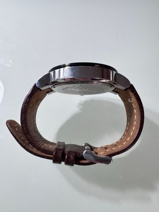 Jacques Lemans Cronógrafo 10ATM Marrón/Dorado