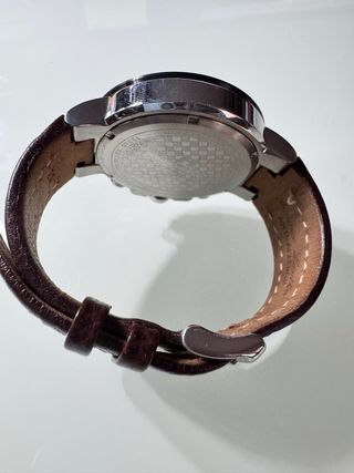 Jacques Lemans Cronógrafo 10ATM Marrón/Dorado