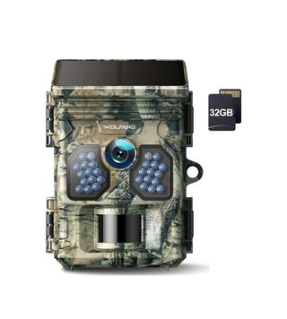 WOLFANG Cámara de Caza Solar WT02 SD 32Gb 4K 48MP
