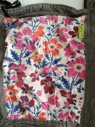 Mochila Porteo Boba Flores