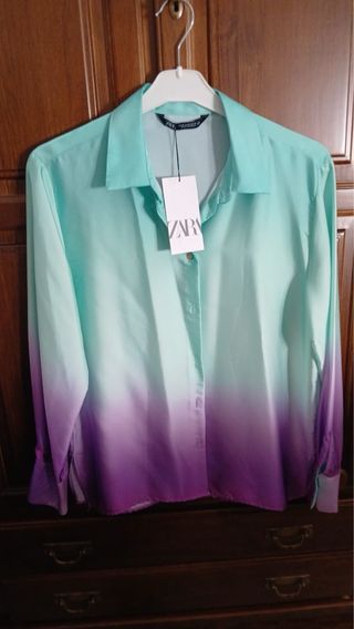 Camisa Zara Degradado Mujer