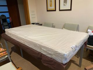 Somier de lamas  y Colchón 90x190cm