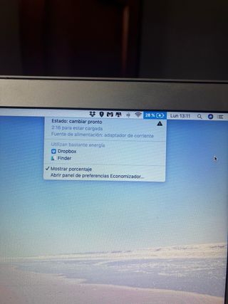 MacBook Air 13 2014 Plata
