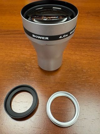 Teleobjetivo 4X 50mm Bower para videocámaras