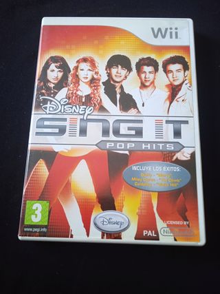 Disney Sing It Pop Hits Wii