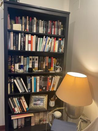 Librería Hemnes Ikea Negra