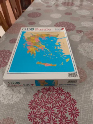 Puzzle GEO 500 piezas Grecia