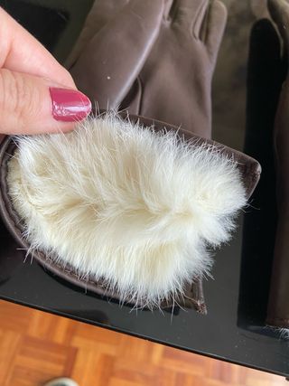 Guantes Forro Conejo Talla 8