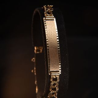 Pulsera “esclava” masculina ORO amarillo 18 KT