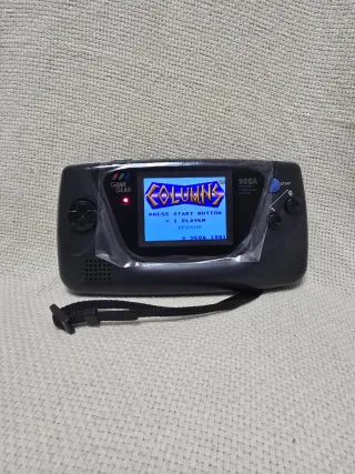 Sega Game Gear ips con juego Columns