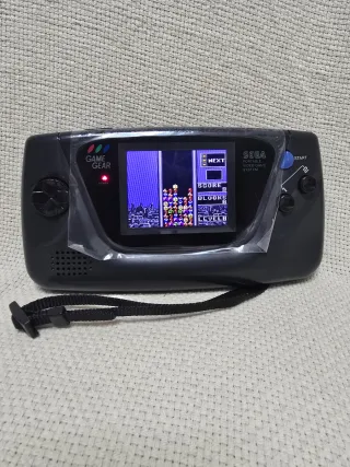 Sega Game Gear ips con juego Columns