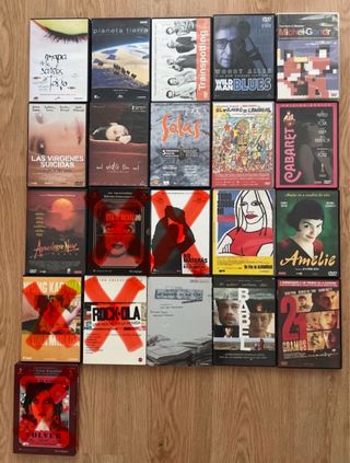 Lote Películas DVD Culto Drama Independientes.