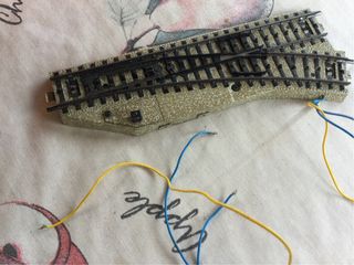 Marklin vías de tren con cables