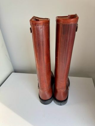 Stivali biker Docksteps donna marrone