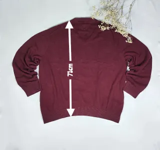 Jersey Tommy Hilfiger Burdeos Talla XXL